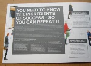 An inside spread