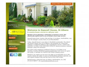 Sopwell House screen shot